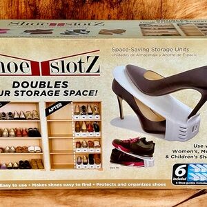 As Seen On TV Shoe Slotz Shoes Storage - 6 Units